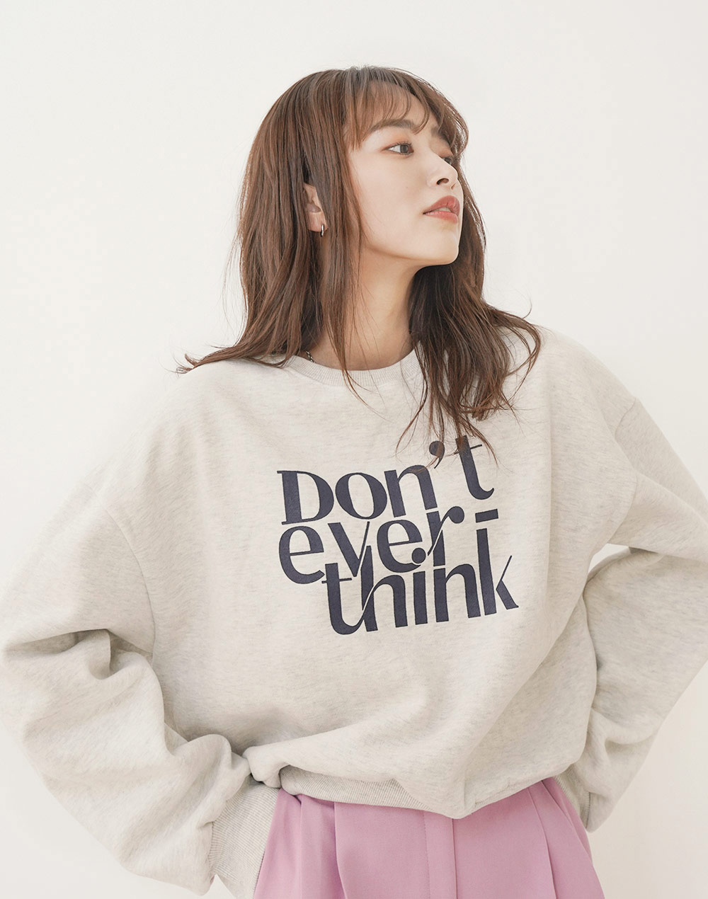 napping lettering logo sweatshirt | 詳細画像5