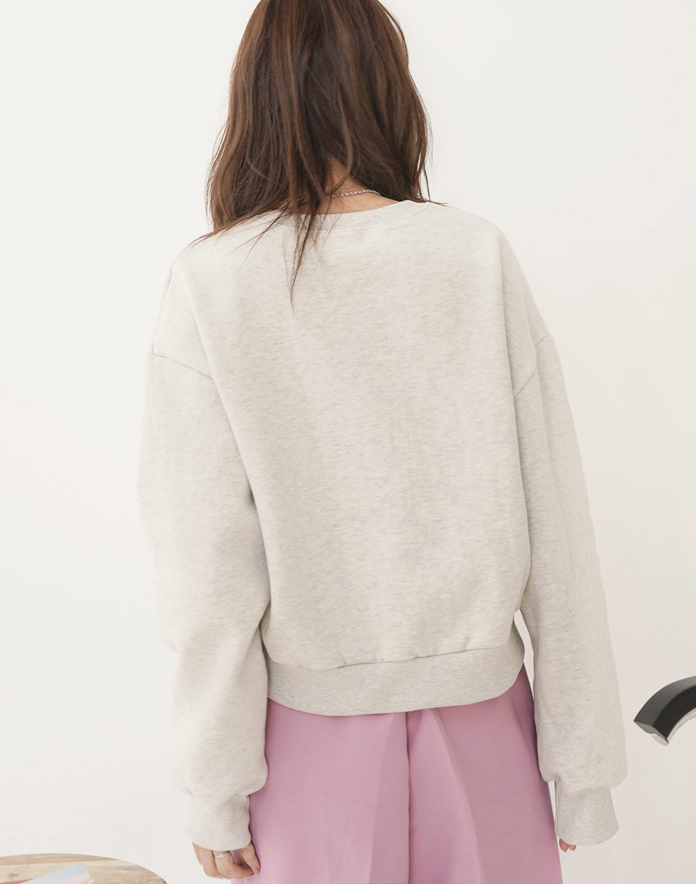 napping lettering logo sweatshirt | 詳細画像6