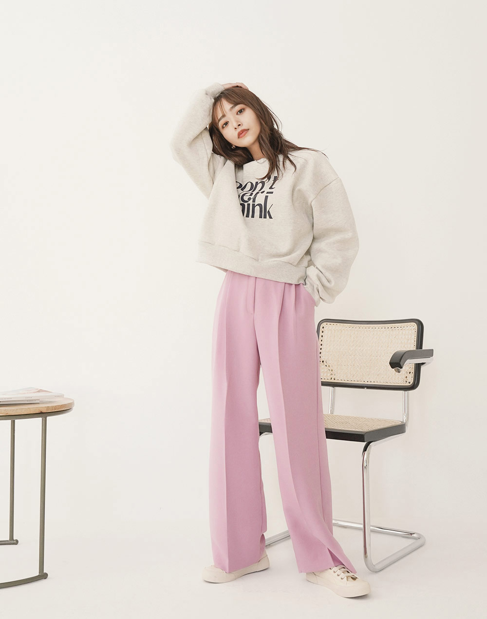 napping lettering logo sweatshirt | 詳細画像10