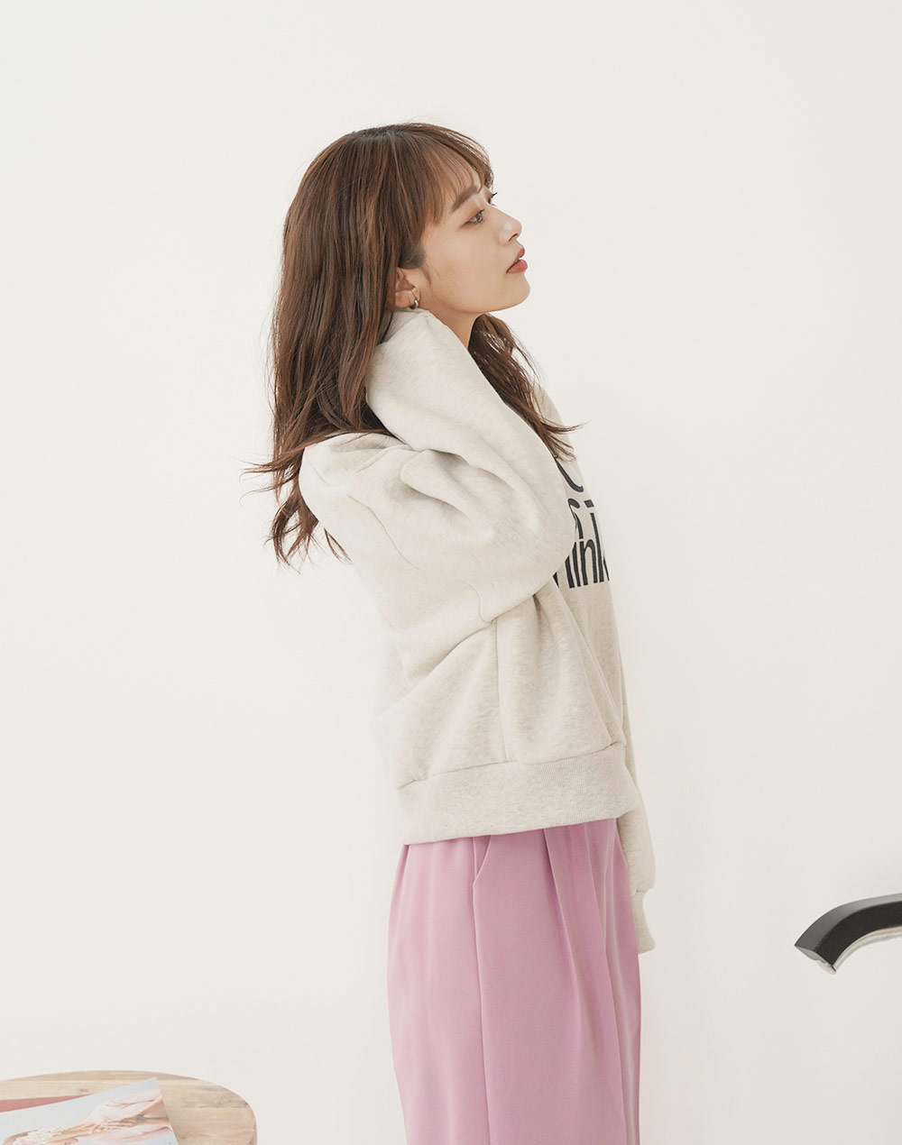 napping lettering logo sweatshirt | 詳細画像18