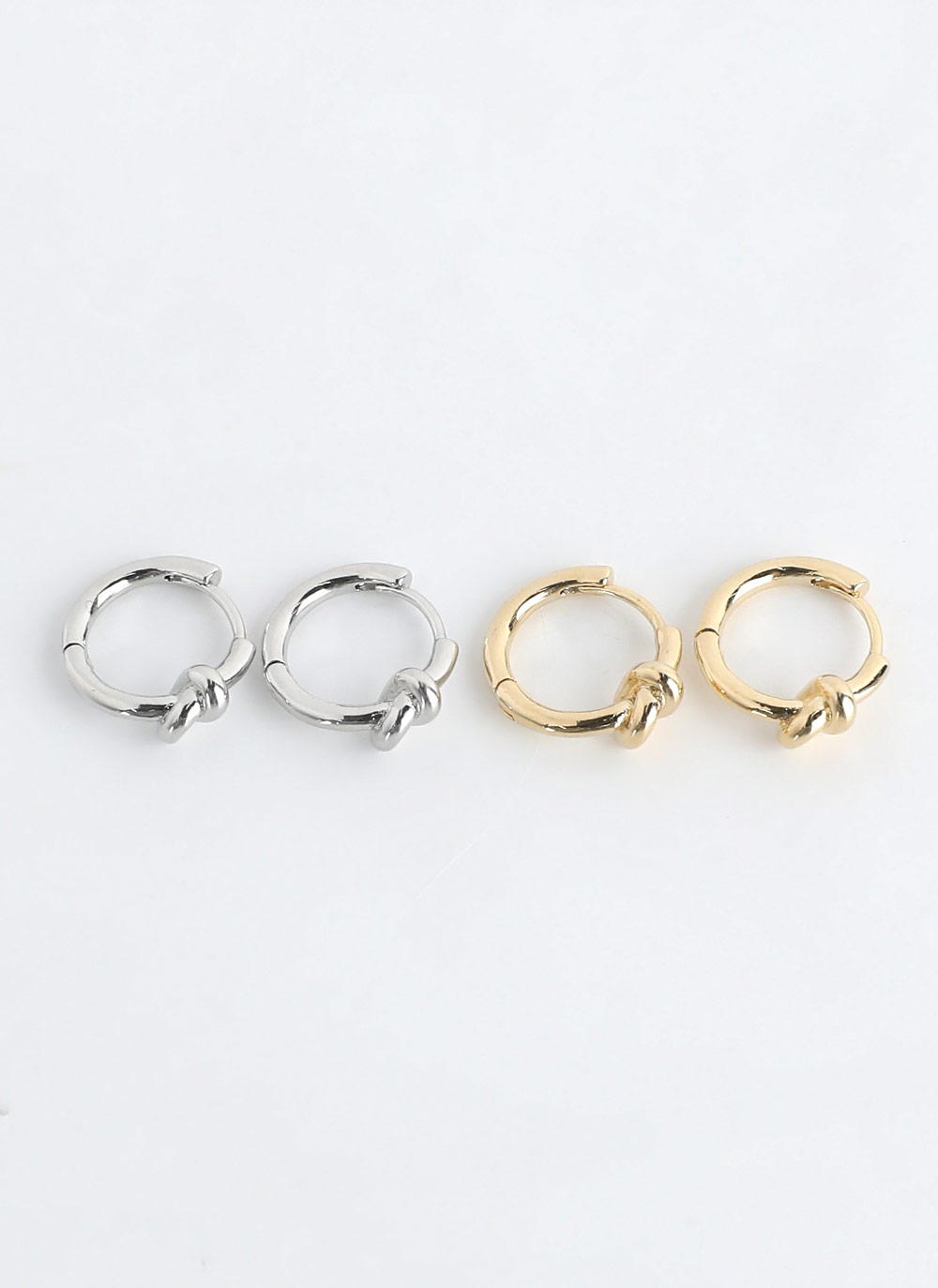 ツイストフープピアス・全2色・d00119