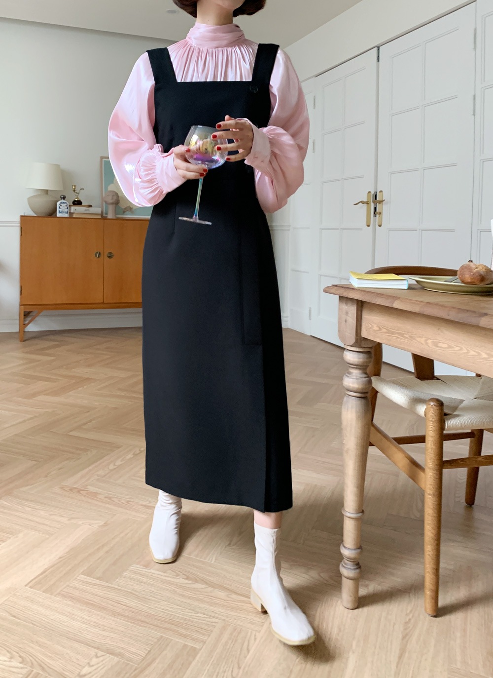 ボタンビスチェワンピース・全3色 | DHOLIC | 詳細画像17