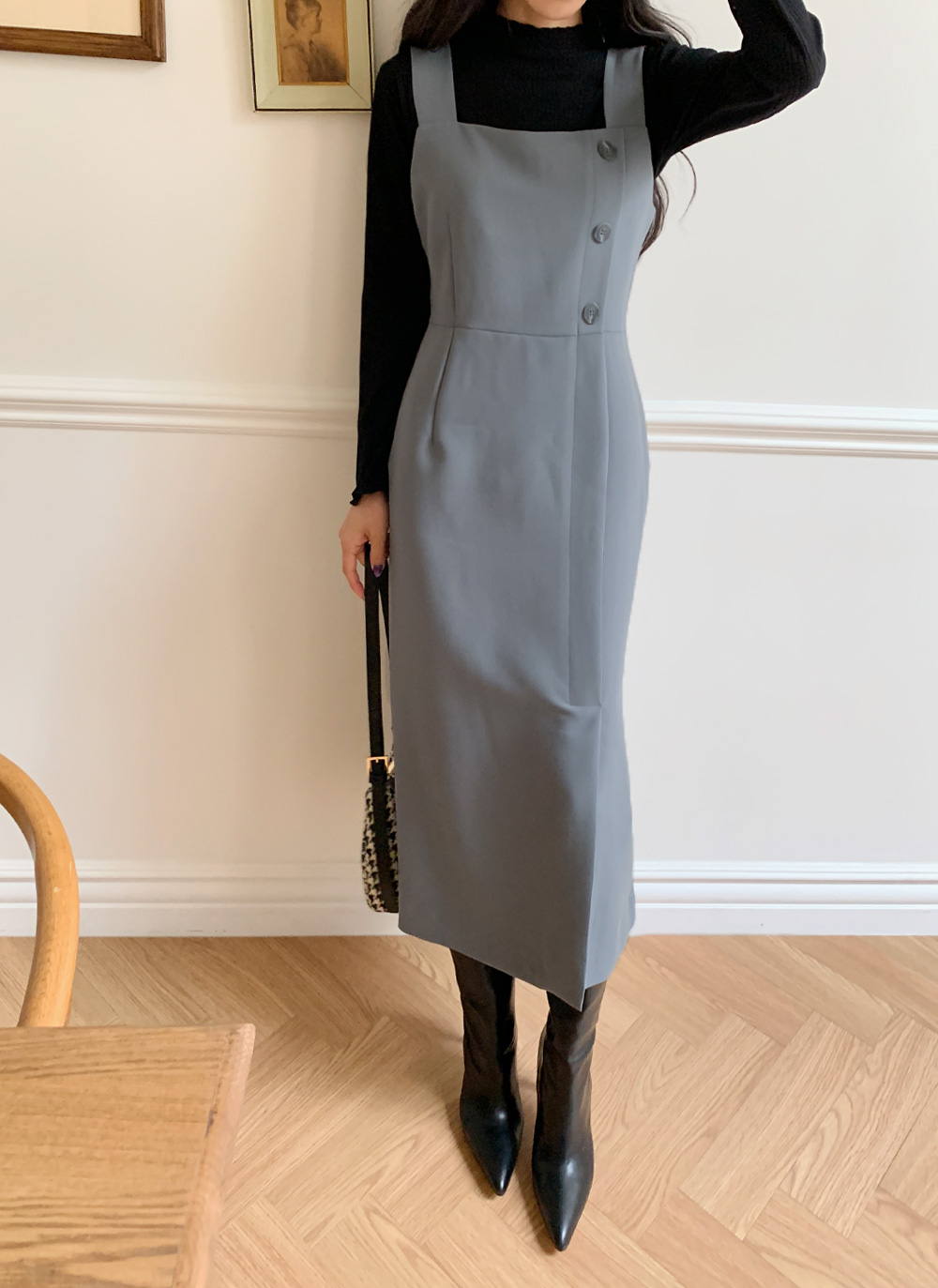 ボタンビスチェワンピース・全3色 | DHOLIC | 詳細画像21