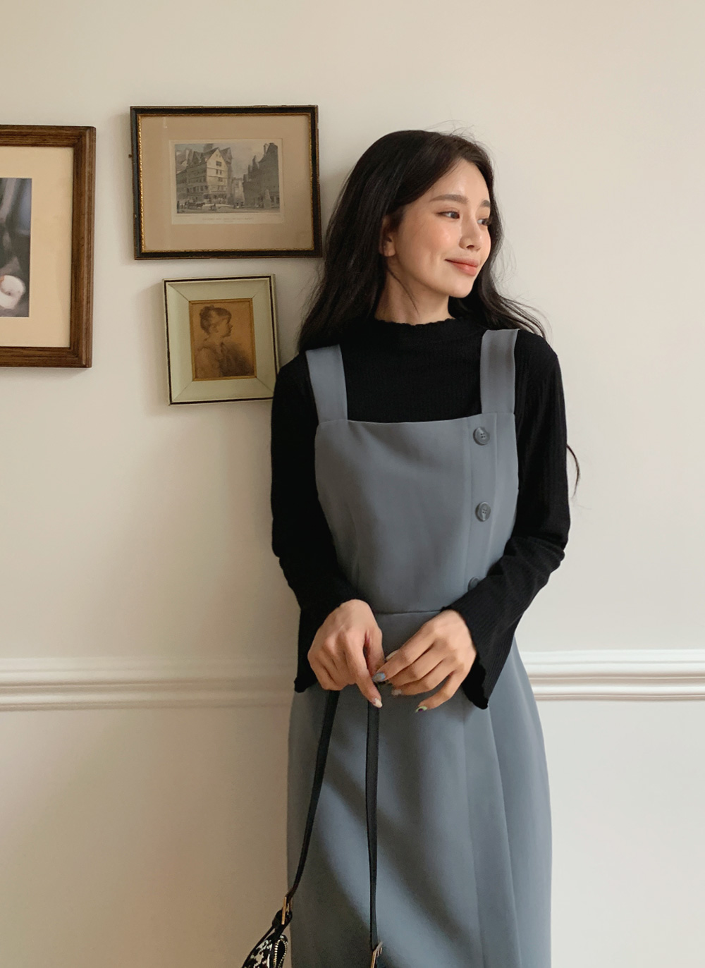 ボタンビスチェワンピース・全3色 | DHOLIC | 詳細画像22