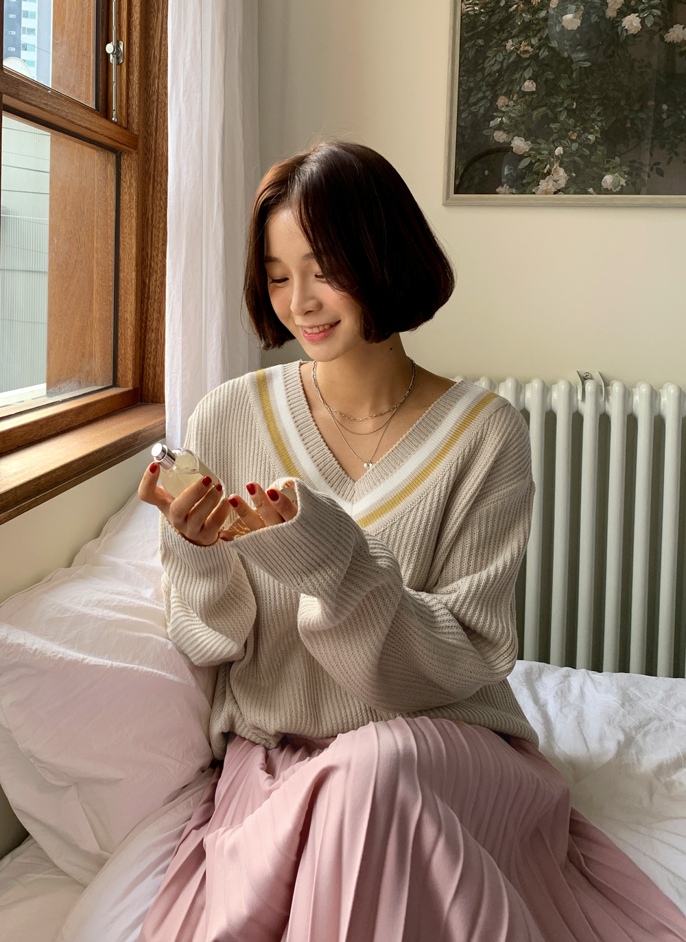プリーツ バルーン ロング スカート パフスカート 全3色 韓国 プリーツ バルーン ロング スカート パフスカート 全3色 韓国