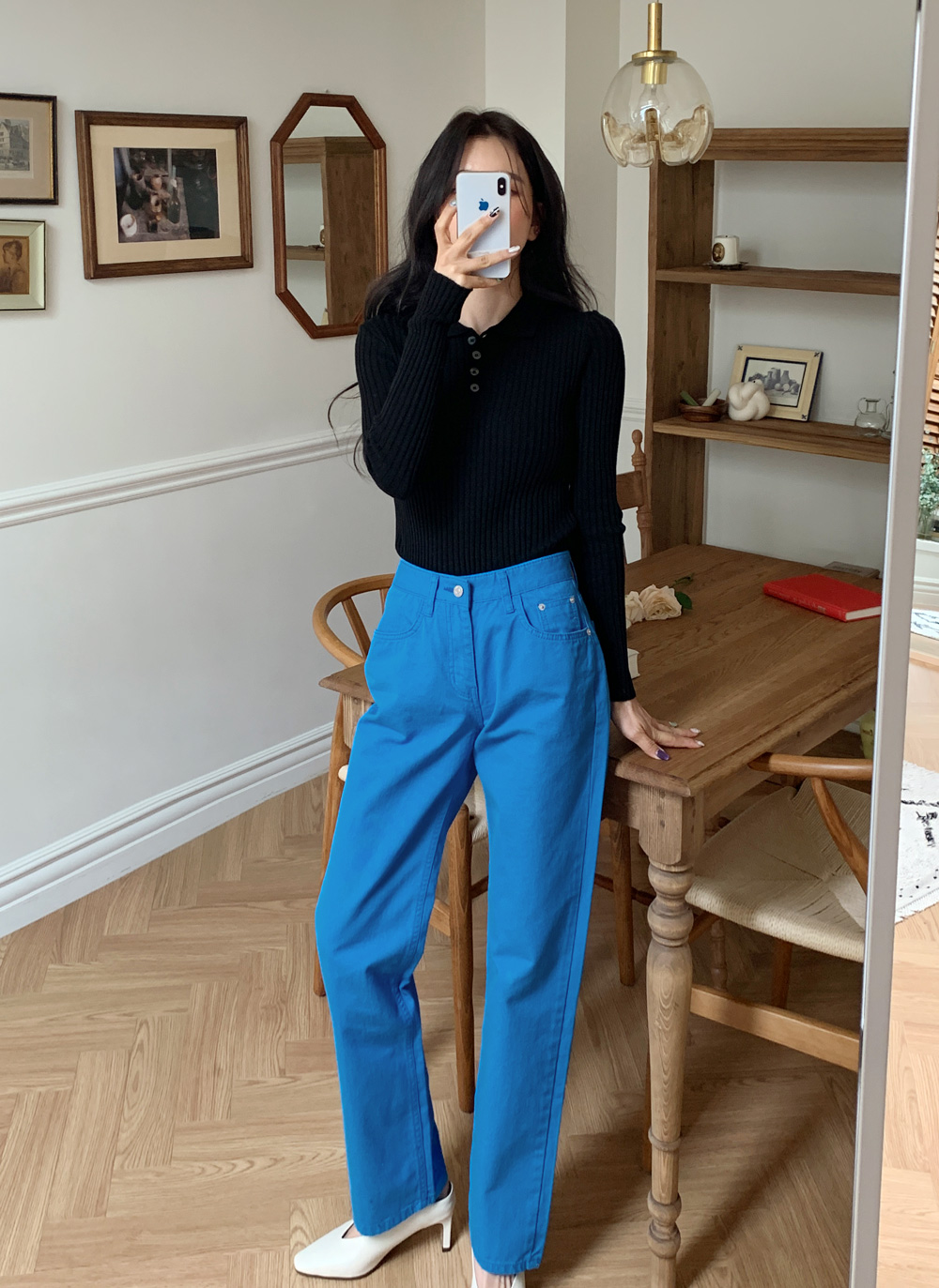 ポロカラーリブニット・全6色 | DHOLIC | 詳細画像28