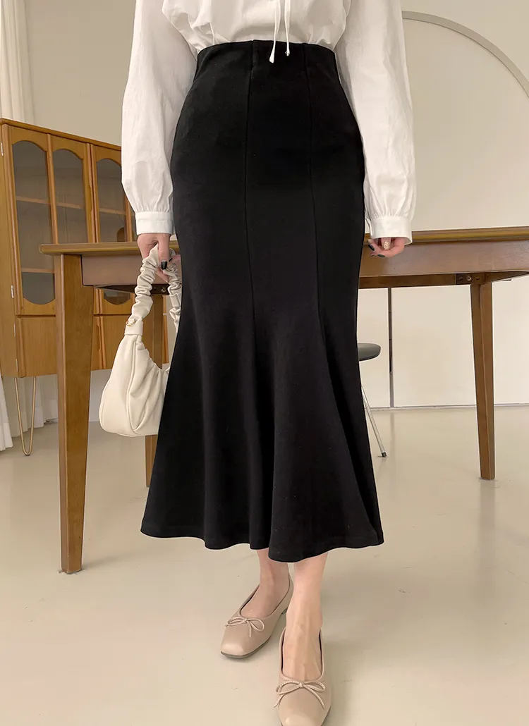 ウエストゴムマーメイドスカート | レディースファッション通販 - DHOLIC 