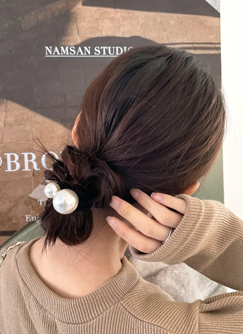 フェイクパールヘアゴム・全1色 | レディースファッション通販 - DHOLIC