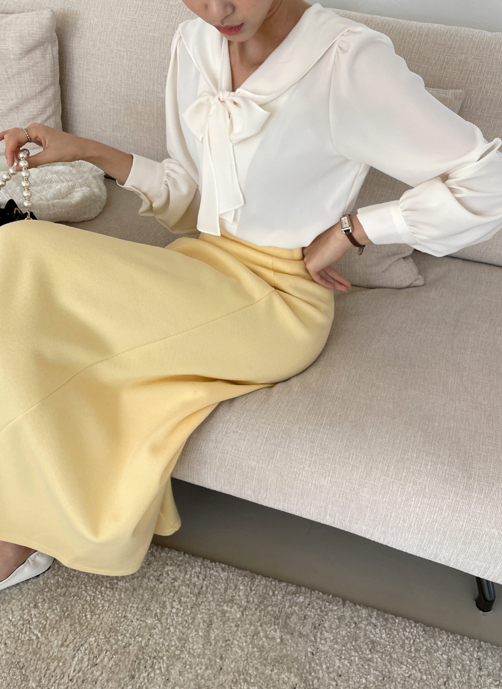 ウエストゴムフレアスカート | DHOLIC | 詳細画像14