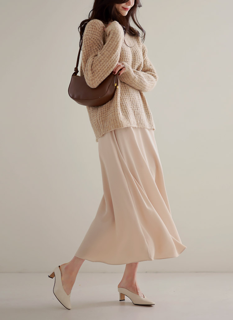 フレアシフォンシアーシースルースカート春秋冬 スカート ロングスカート Chichera シックヘラ ファッション総合通販 Dholic