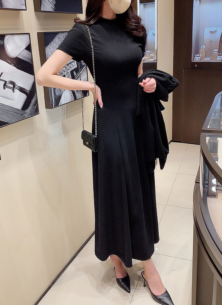 ロングフレアワンピース・p333486