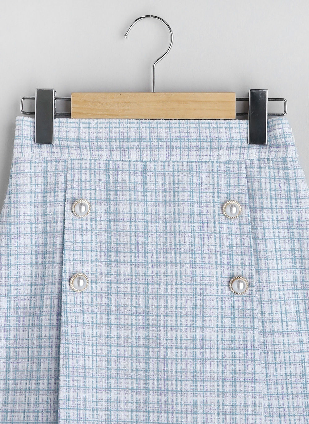 ツイードパール調ボタンスカート・全3色 | DHOLIC | 詳細画像28
