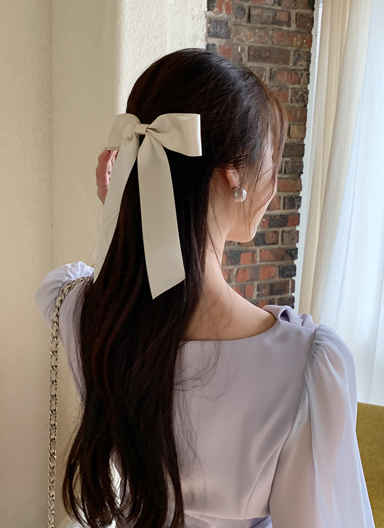 サテンリボンバレッタ・全2色・d71609 | アクセサリー ヘアアクセサリー | レディースファッション通販 - DHOLIC ( ディーホリック ) サテンリボンバレッタ・全2色・d71609 | アクセサリー ヘアアクセサリー | レディースファッション通販 - DHOLIC ( ディーホリック )