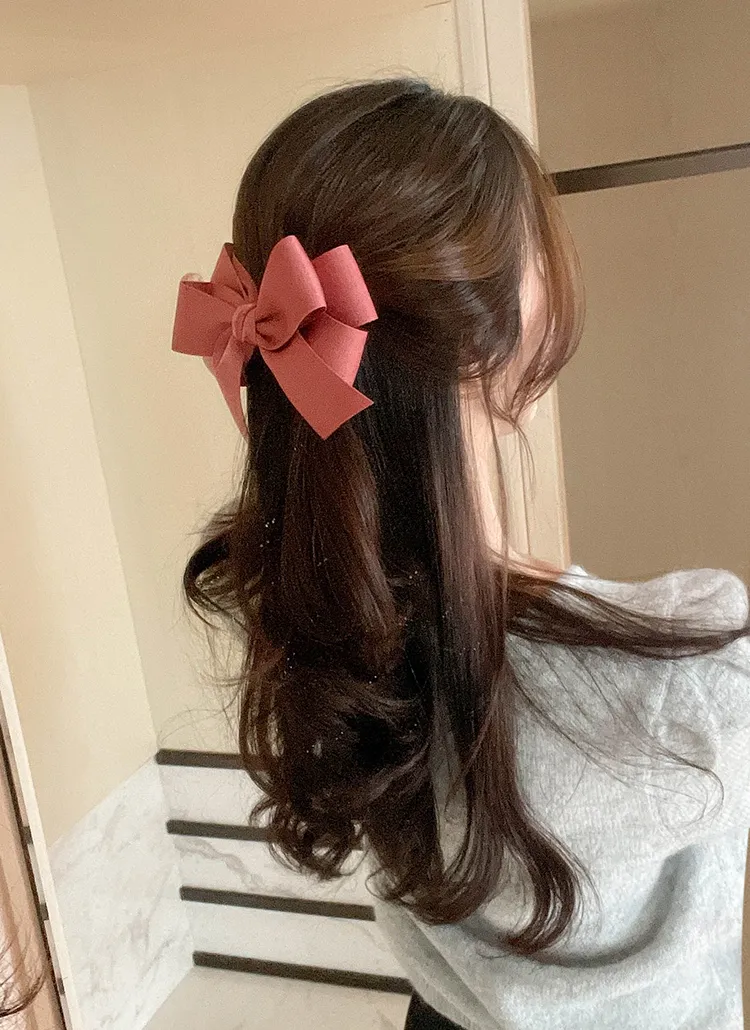 リボンヘアバレッタ | minagram | 詳細画像1