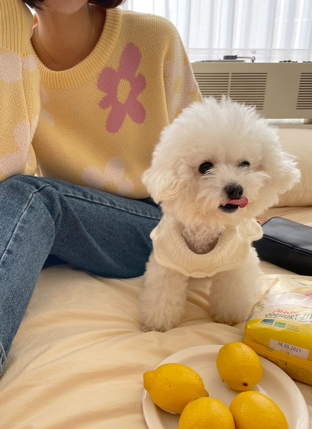 フラワーパターンニット・全5色 | DHOLIC | 詳細画像9