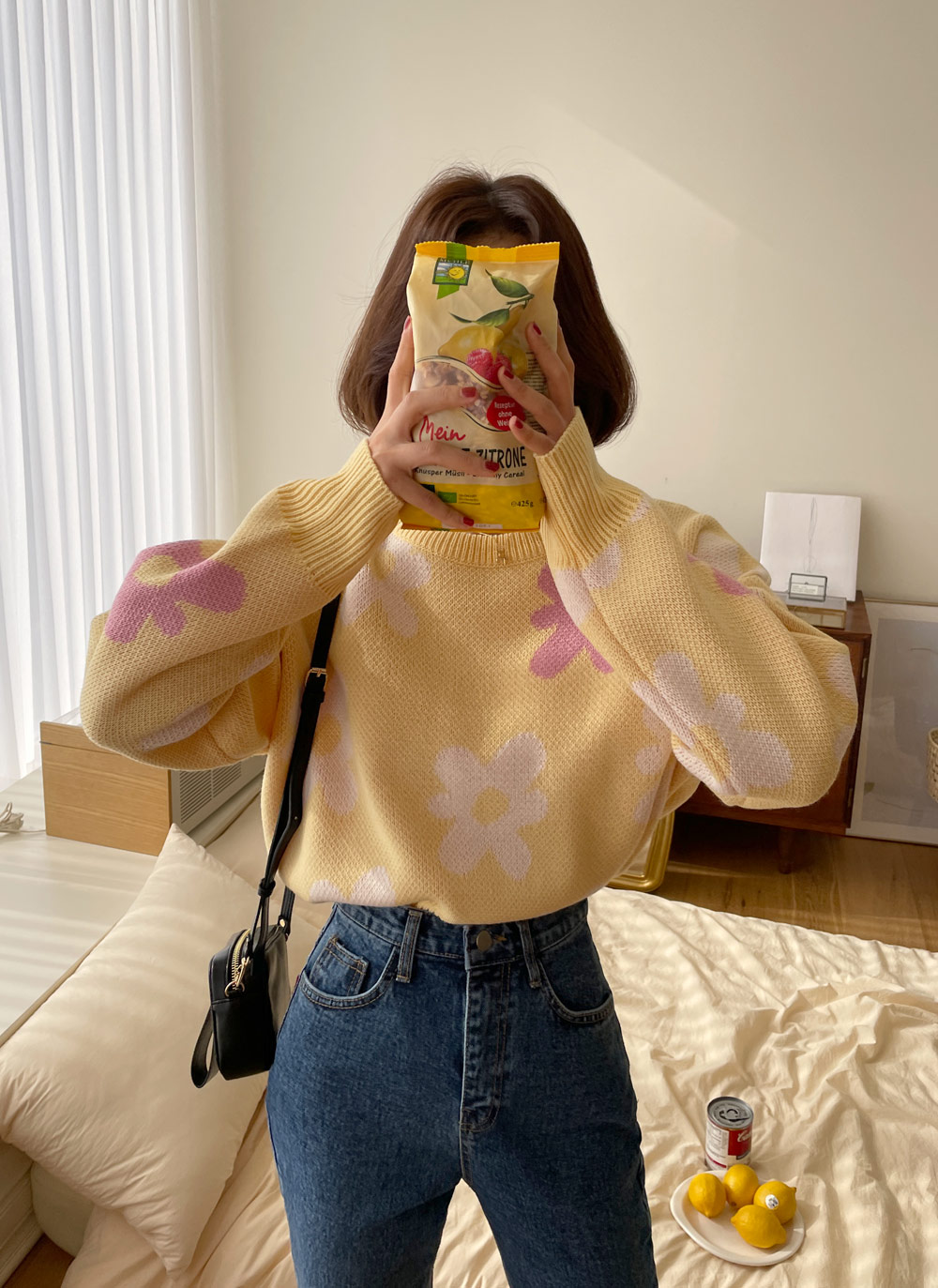 フラワーパターンニット・全5色 | DHOLIC | 詳細画像10