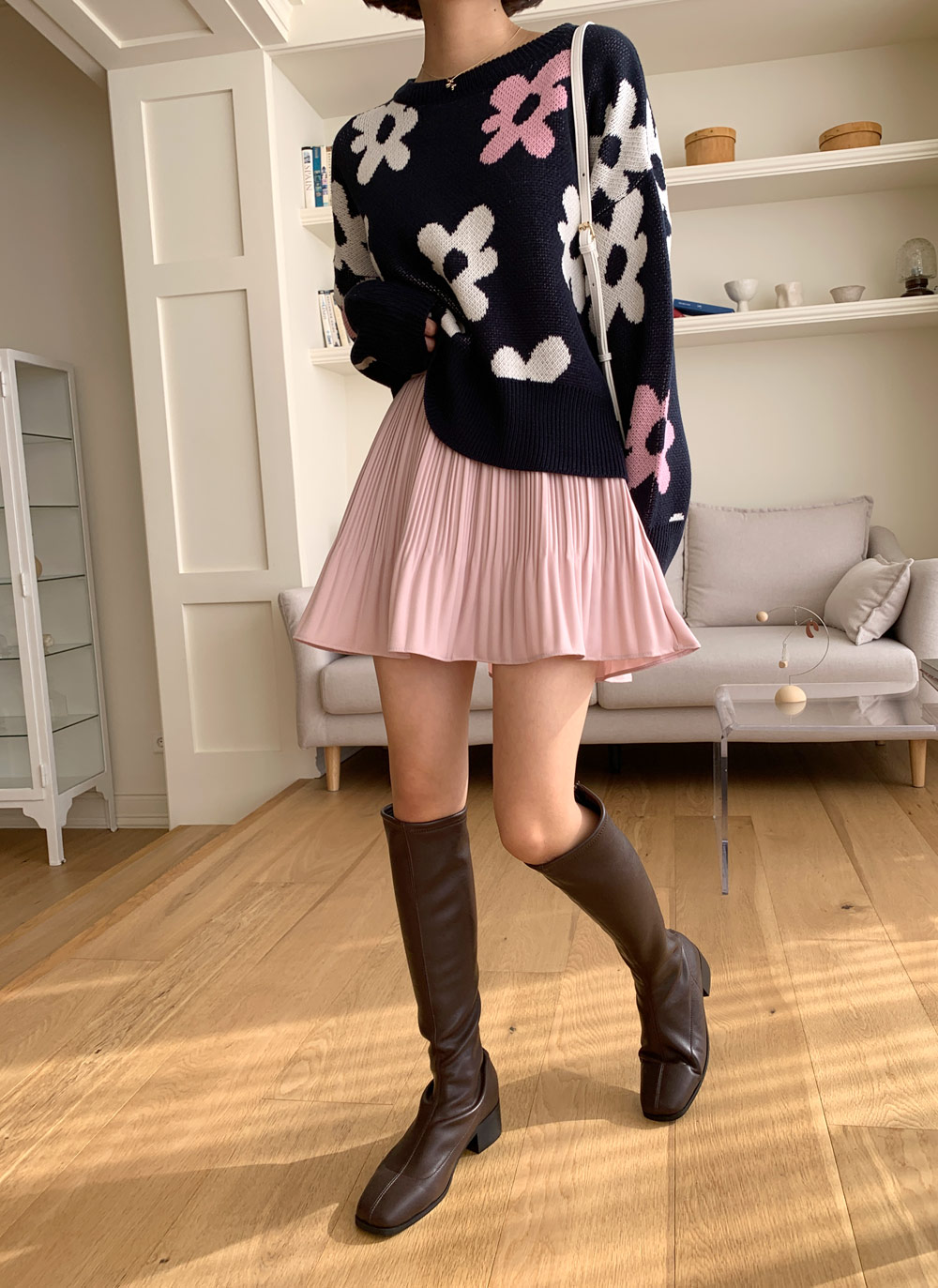 フラワーパターンニット・全5色 | DHOLIC | 詳細画像16