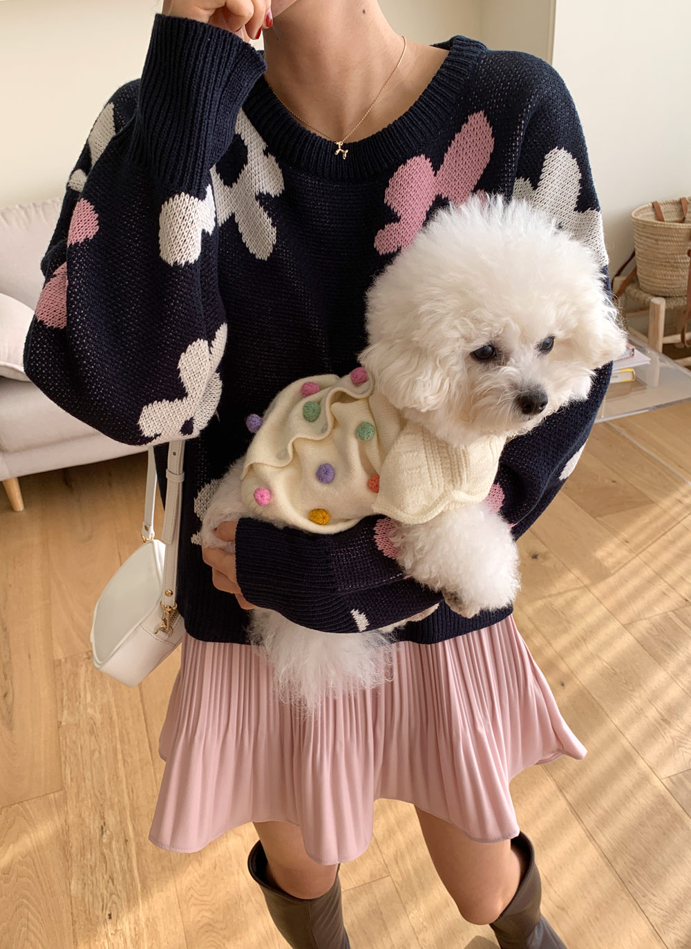 フラワーパターンニット・全5色 | DHOLIC | 詳細画像20