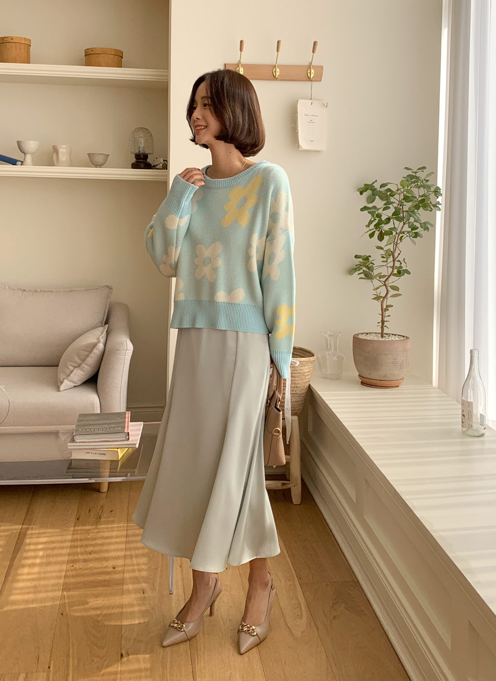 フラワーパターンニット・全5色 | DHOLIC | 詳細画像23