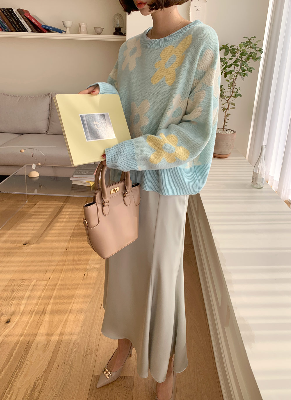 フラワーパターンニット・全5色 | DHOLIC | 詳細画像24