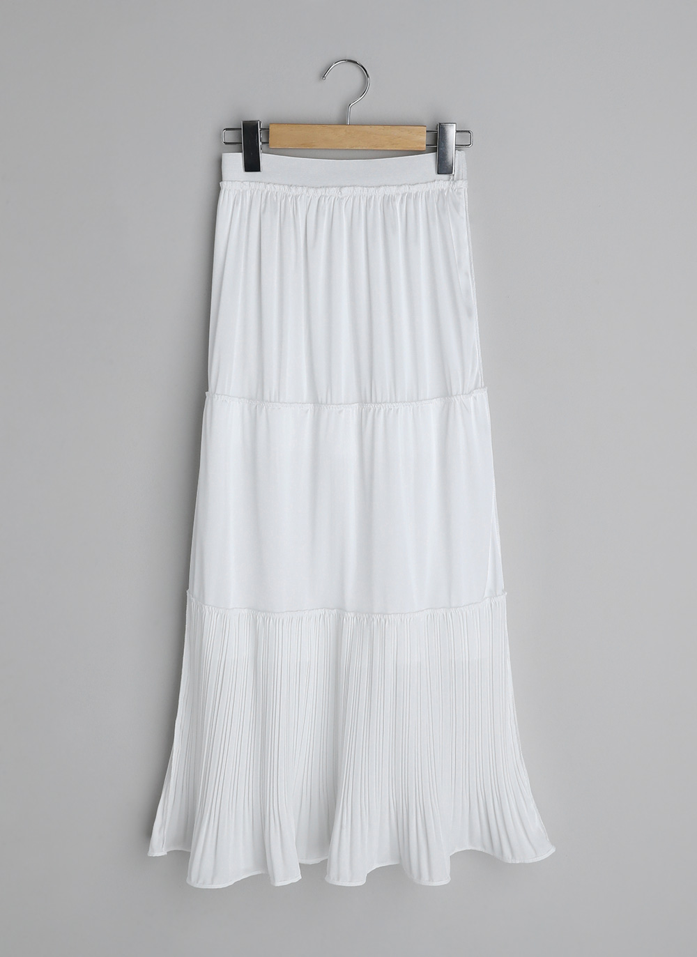 プリーツティアードスカート・全2色 | レディースファッション通販