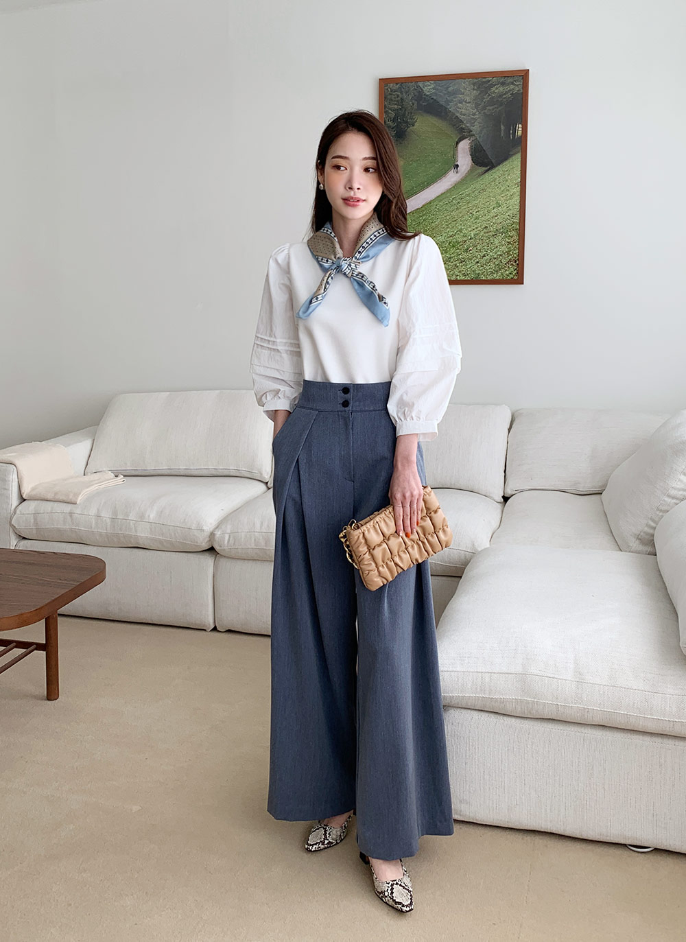 コントラストタックスリーブTシャツ・全3色 | DHOLIC | 詳細画像4