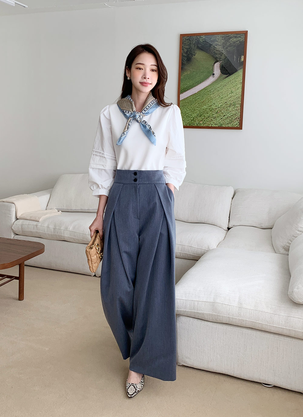 コントラストタックスリーブTシャツ・全3色 | DHOLIC | 詳細画像8