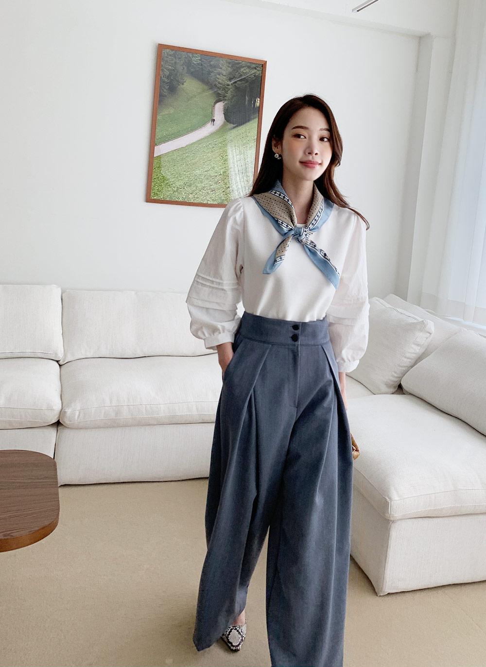 コントラストタックスリーブTシャツ・全3色 | DHOLIC | 詳細画像14