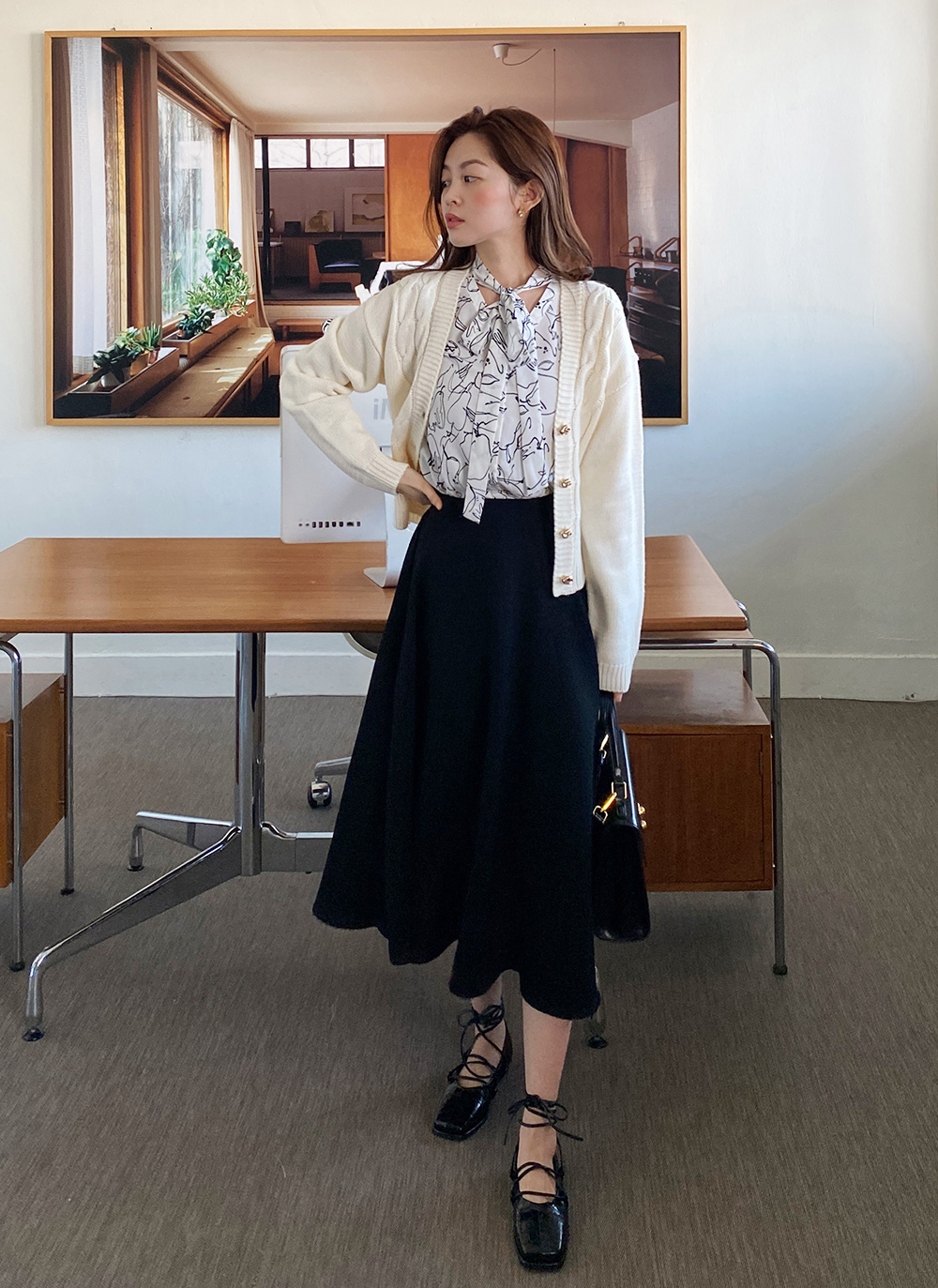 フラワーキュービックピアス・全2色 | DHOLIC | 詳細画像15