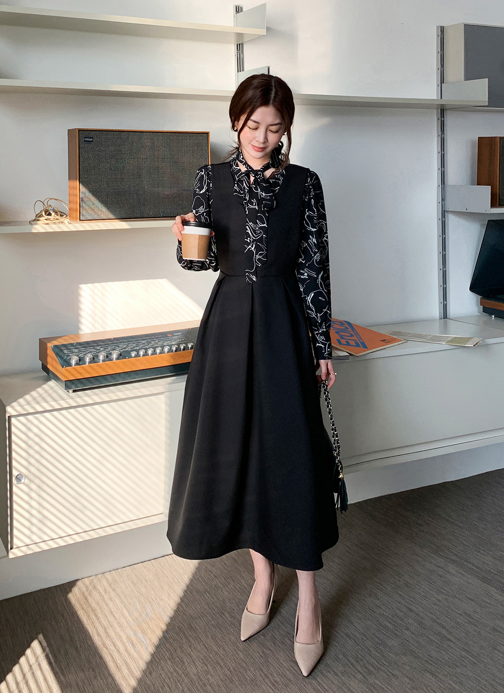 フラワーキュービックピアス・全2色 | DHOLIC | 詳細画像20