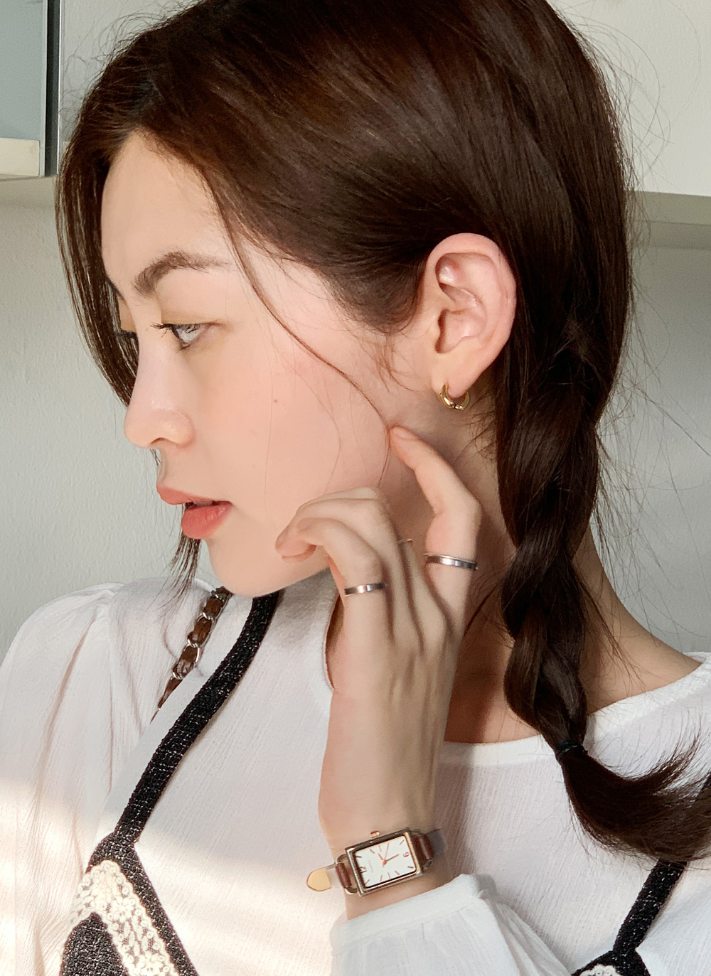 ボールドフープピアス・全2色 | DHOLIC | 詳細画像22