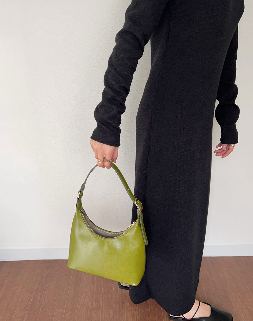 fake leather buckle bag | 詳細画像3