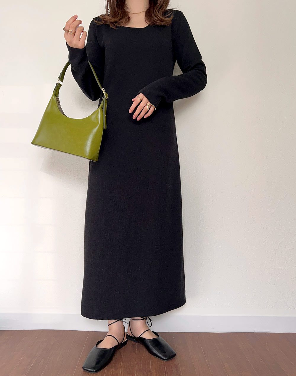 fake leather buckle bag | 詳細画像10
