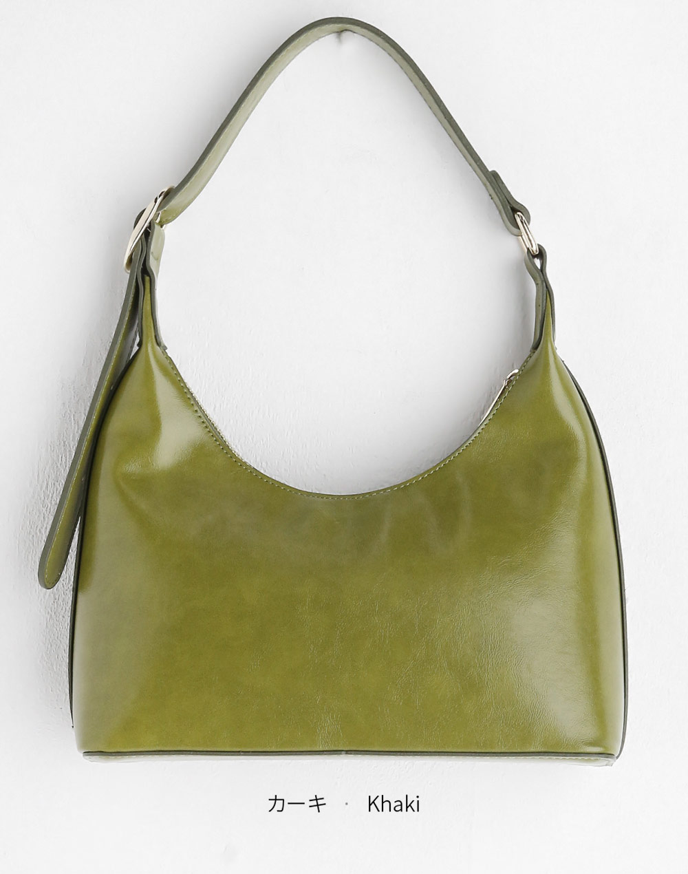 fake leather buckle bag | 詳細画像15