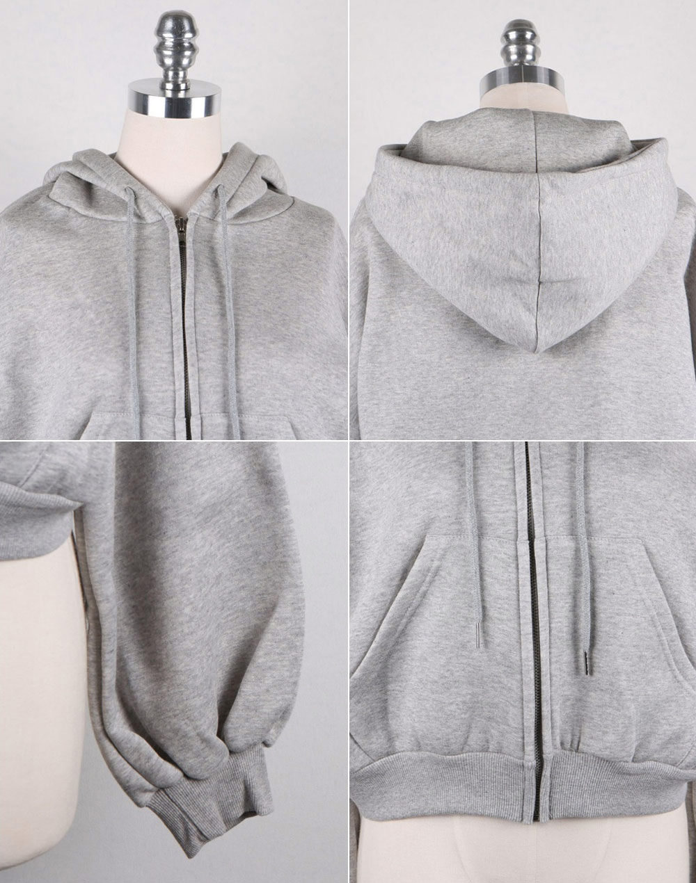 napping cropped full zip hoodie | レディースファッション通販 - DHOLIC