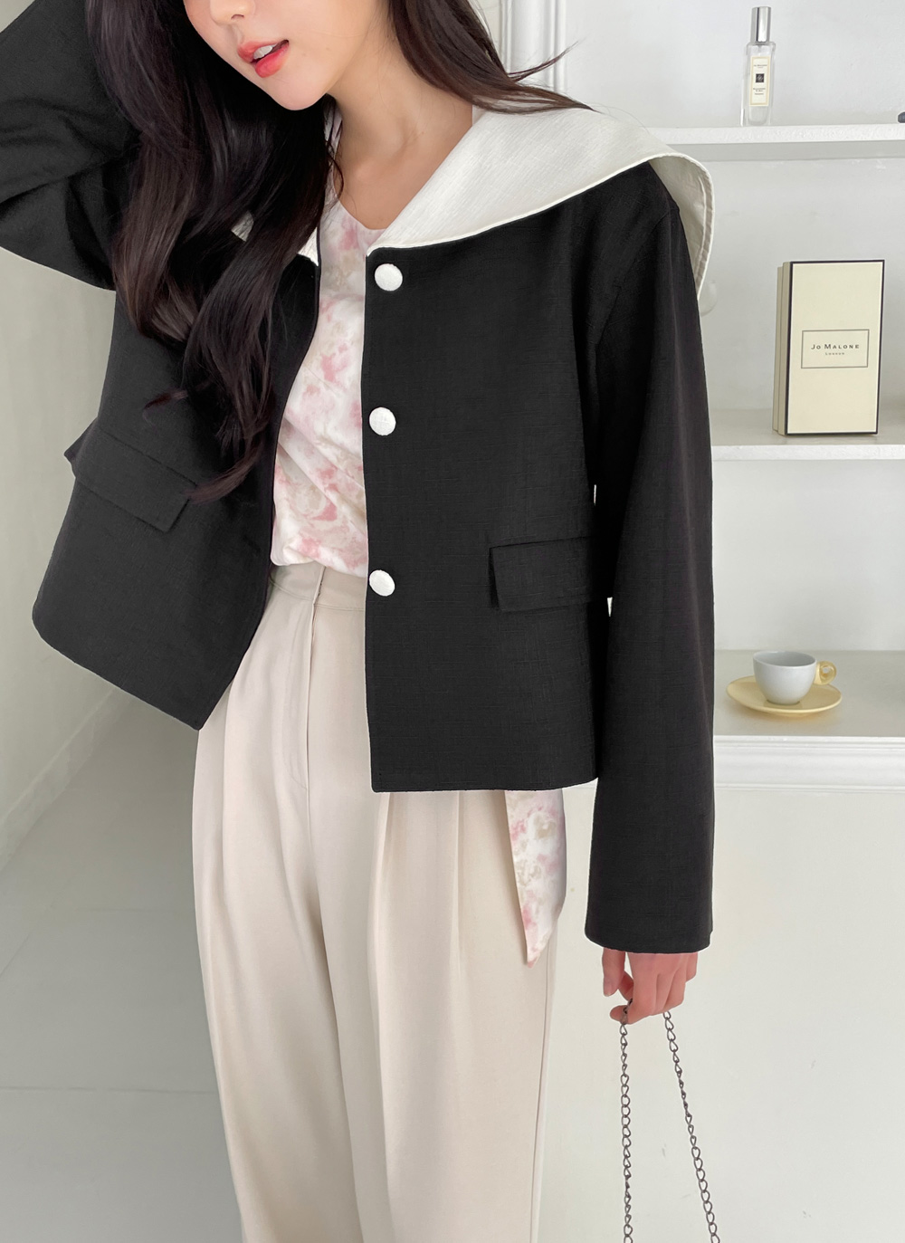 薄手ウール 80s 当時物 ムッシュニコル NICOLE ツータックワイド