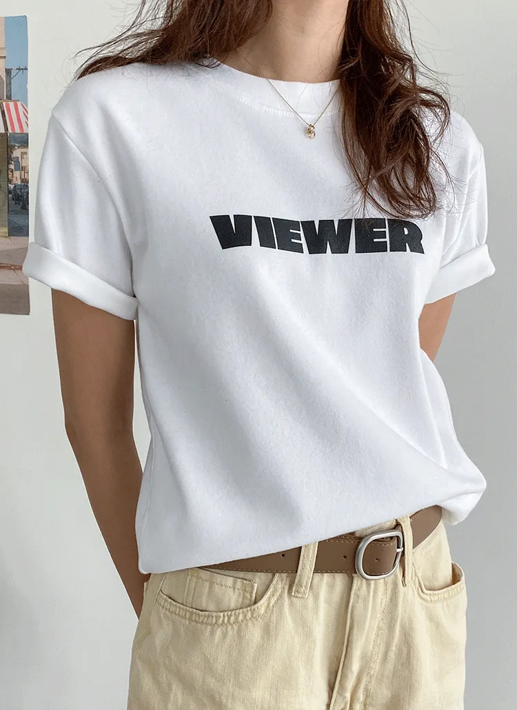 VIEWER半袖Tシャツ | ppgirl | 詳細画像1