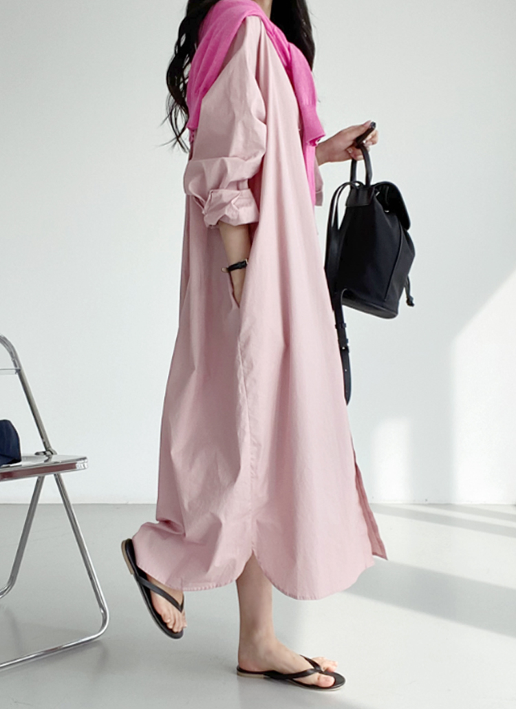 ロングシャツワンピース | レディースファッション通販 - DHOLIC