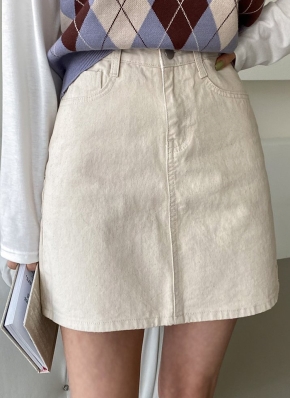 コットンHラインミニスカート（スカート/スカート）| dangosister | 東京ガールズマーケット