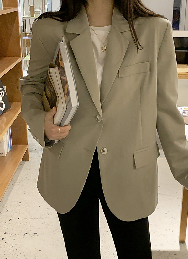 フラップポケットシングルジャケット P レディースファッション通販 Dholic 公式