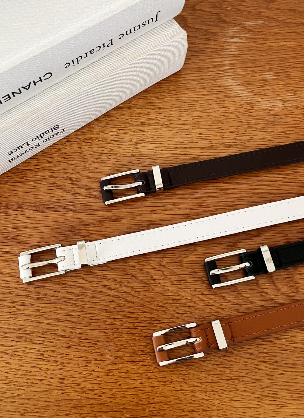 バックルナローベルト・全4色 | レディースファッション通販 - DHOLIC