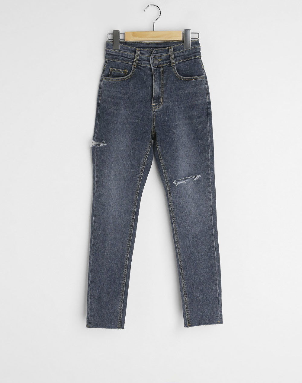 front cut-off denim | 詳細画像19
