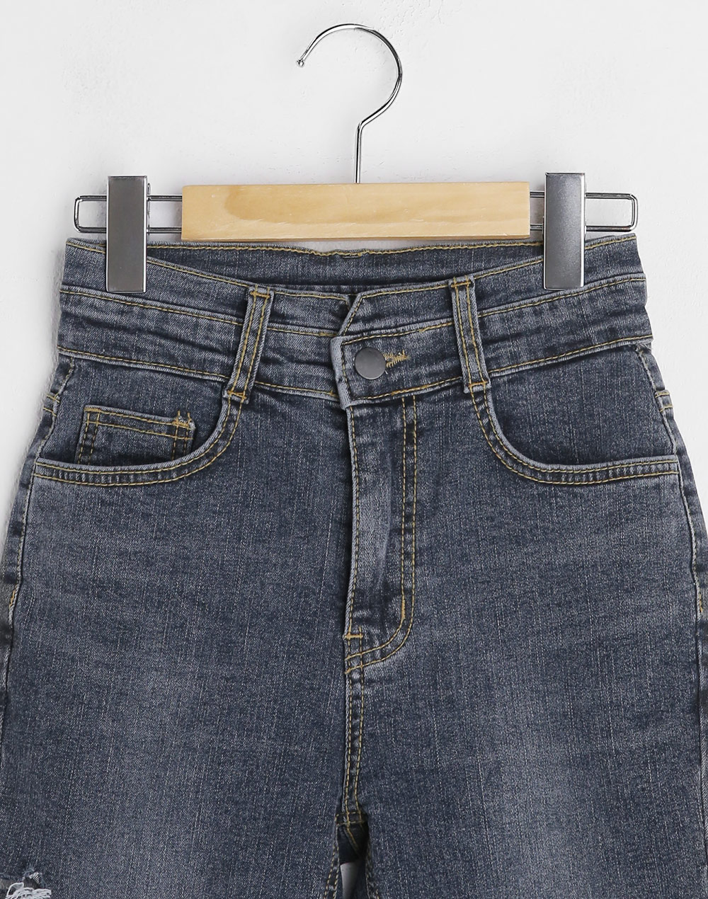 front cut-off denim | 詳細画像20
