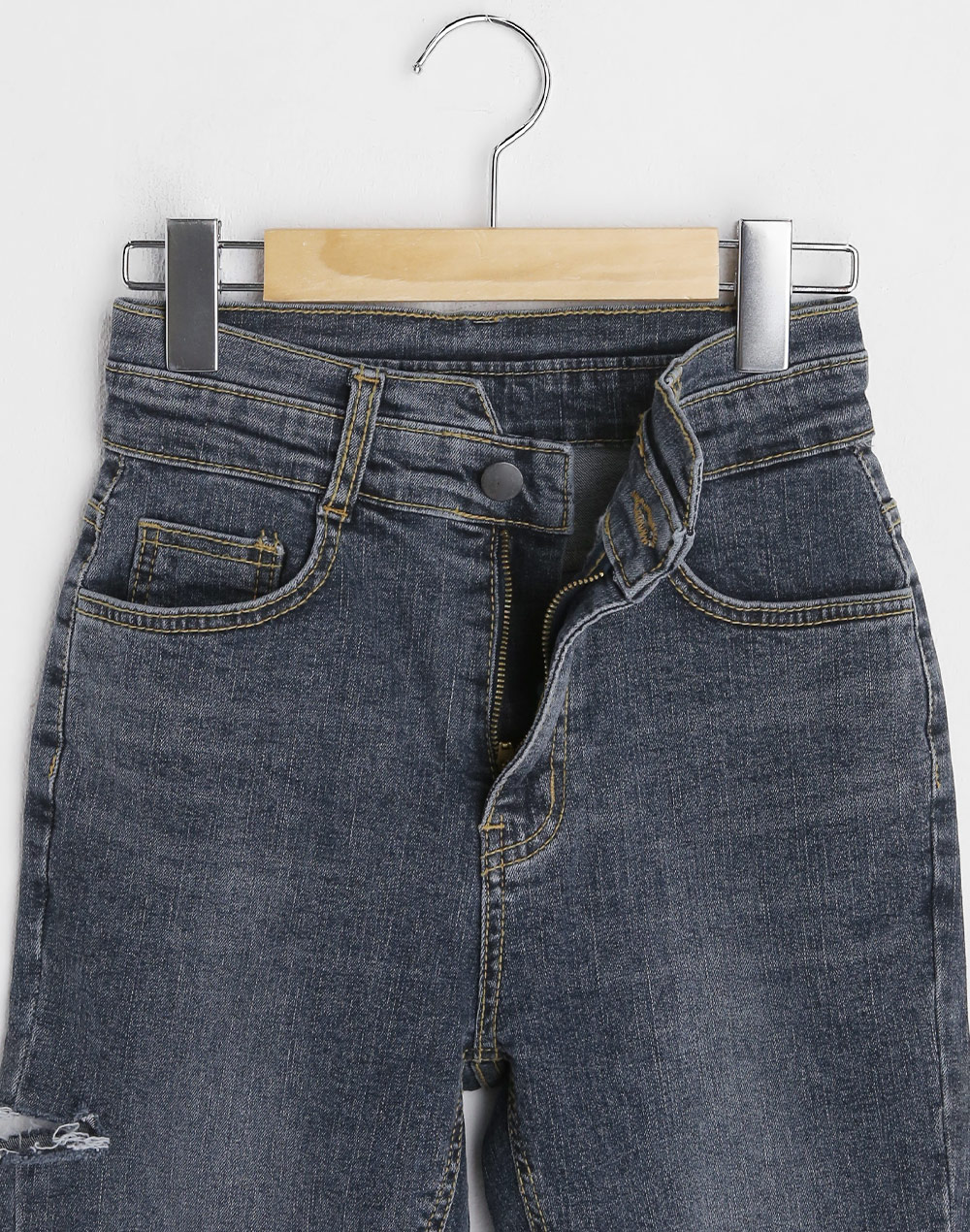 front cut-off denim | 詳細画像21
