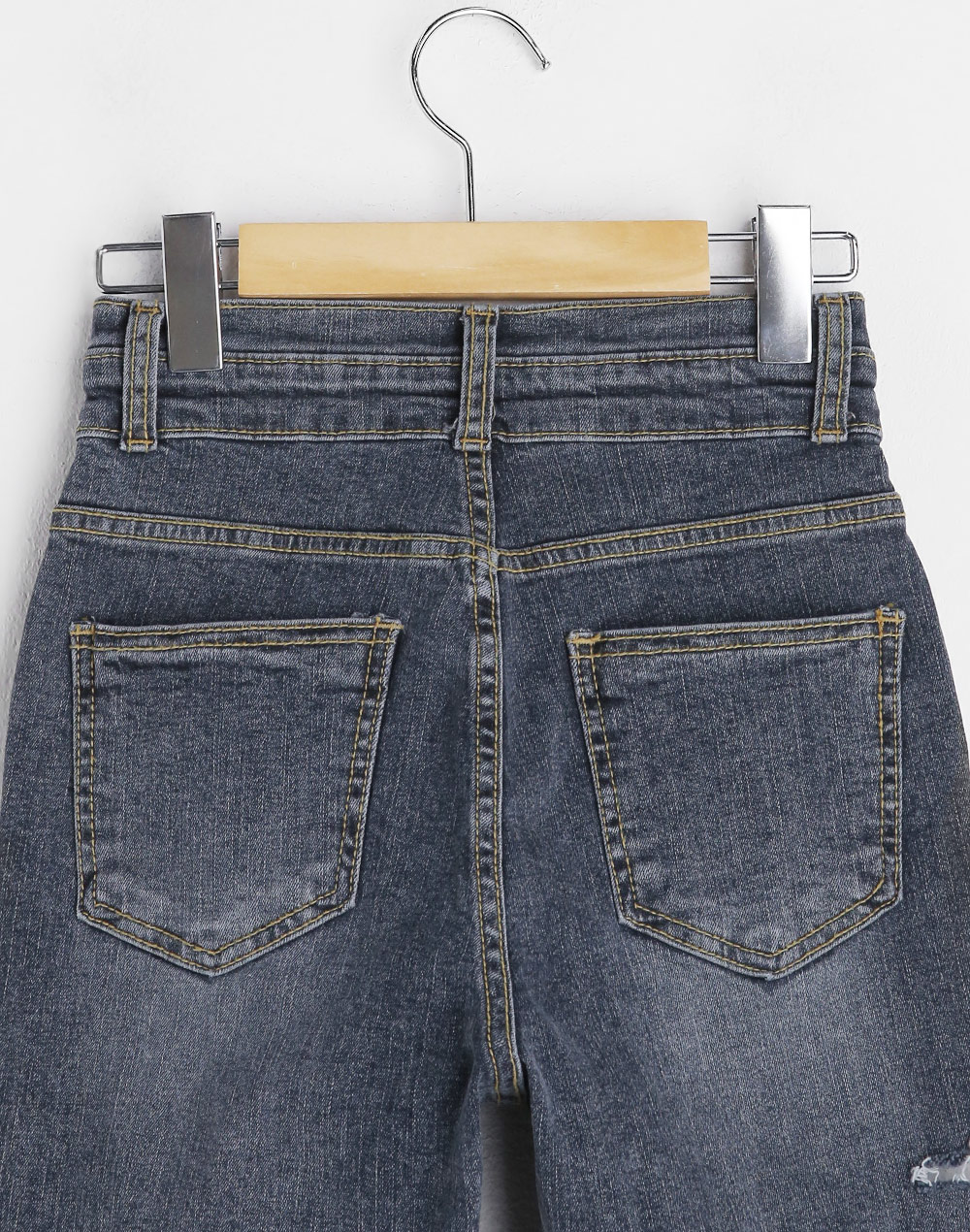 front cut-off denim | 詳細画像27