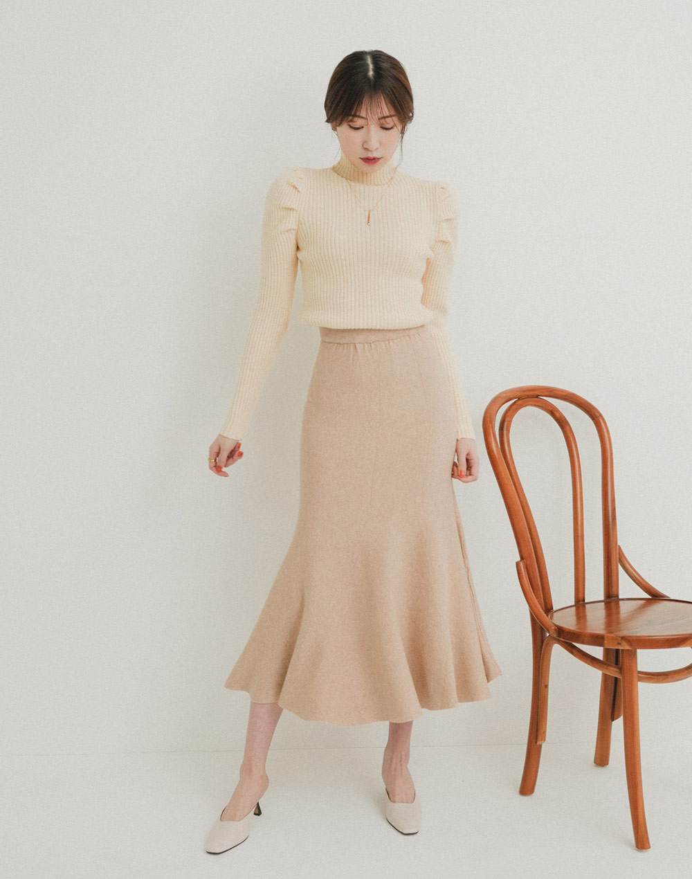 mermaid knit skirt | 詳細画像3