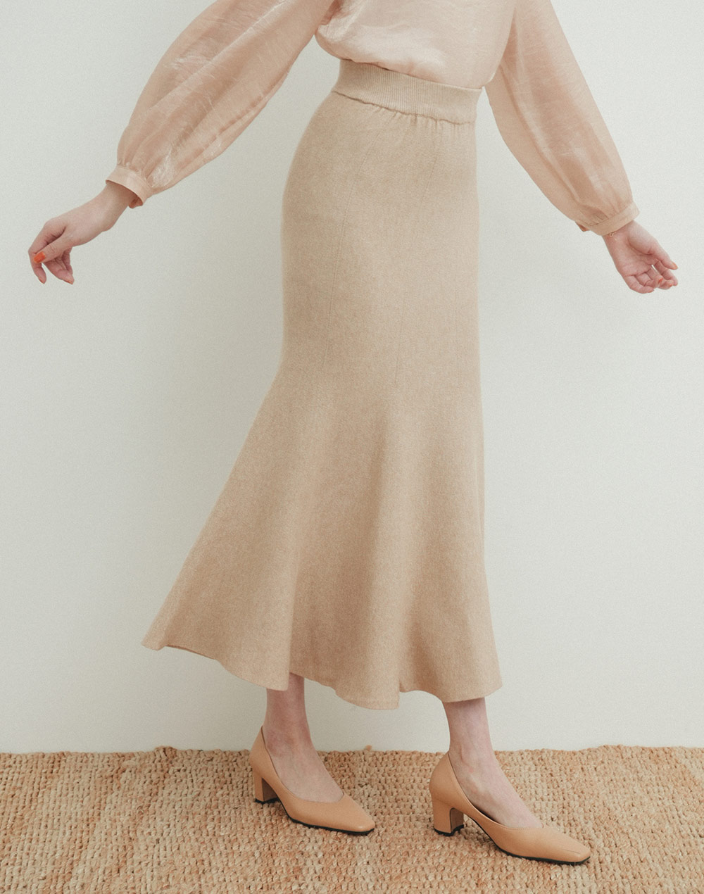 mermaid knit skirt | 詳細画像15