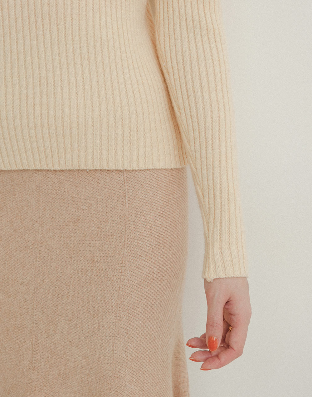 power shoulder knit | 詳細画像10