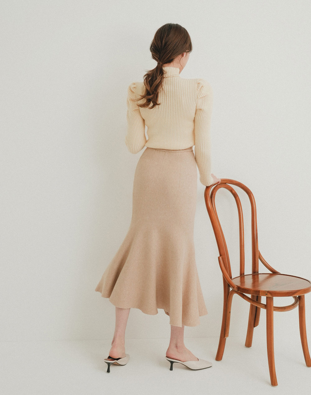 power shoulder knit | 詳細画像13