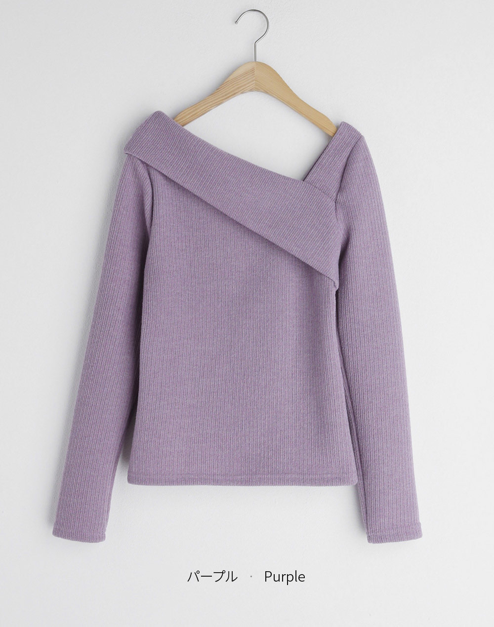 unbalance neck T-shirt | 詳細画像20